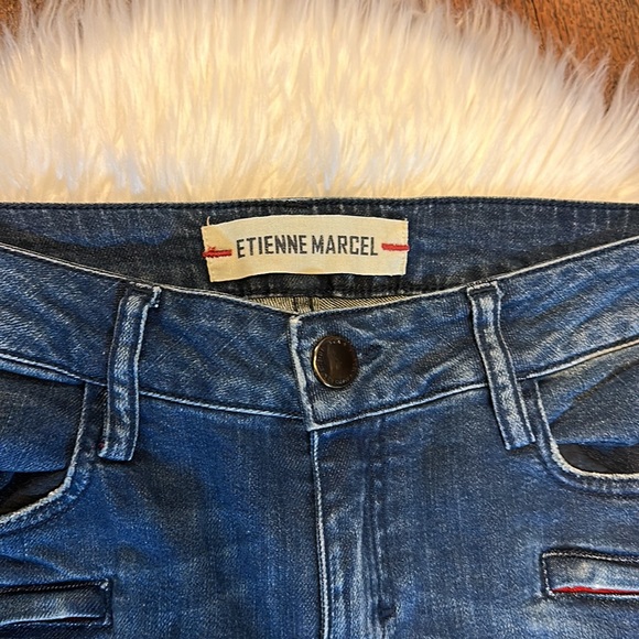 Etienne Marcel Skinny Moto Jeans - Picture 5 of 10